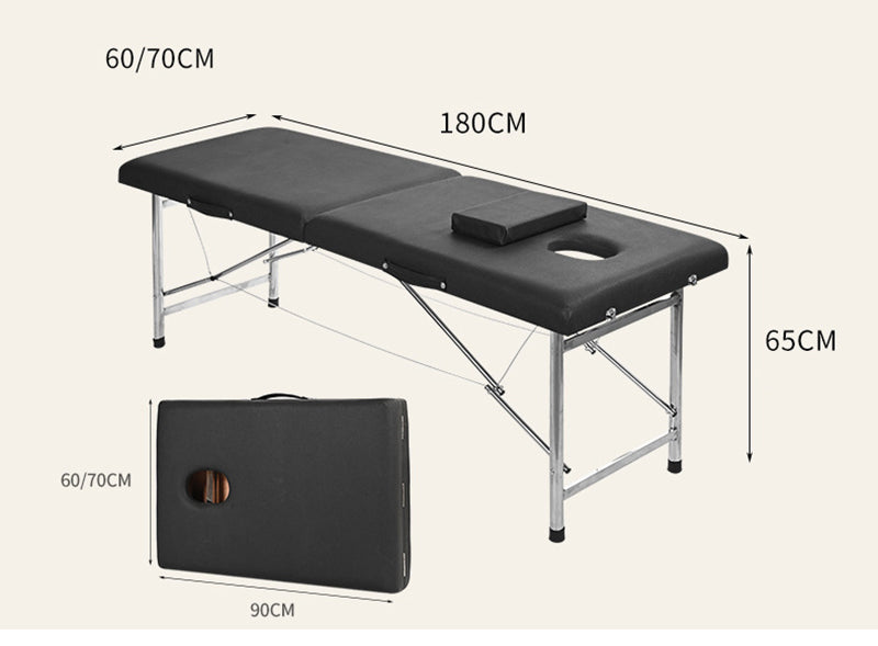 Folding beauty bed