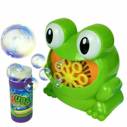  Mini Blizzard Bubble Blower Set by ArtCreativity - Set of 4  Bubble Blasters with 4 Bottles of Bubble Mixture - Vibrant Assortment of  Color - Non-Toxic Plastic - Fun Summer Toys