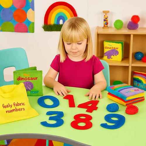 Feely Fabric Numbers-Feely Fabric Numbers
