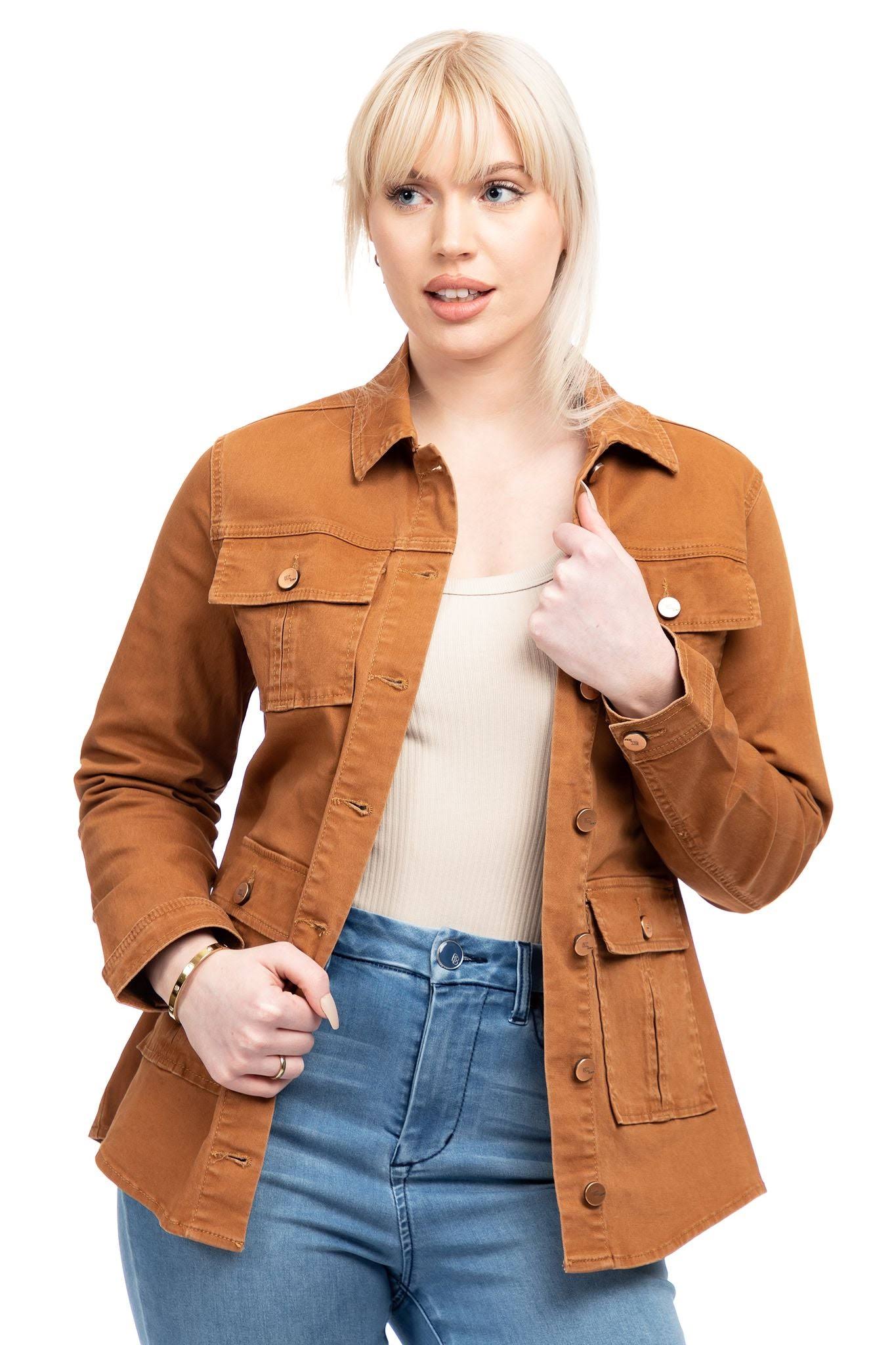 1822 Denim Women s Kasey Jacket With Utility Pockets