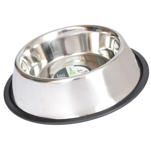 Iconic Pet Adjustable Stainless Steel Elevated Dog Bowl, H Design, 2-qt