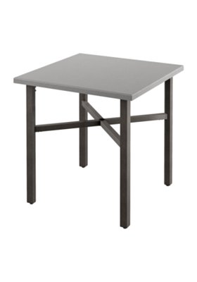 Matrix 42" Square, KD Bar Table, Umbrella Hole by Tropitone