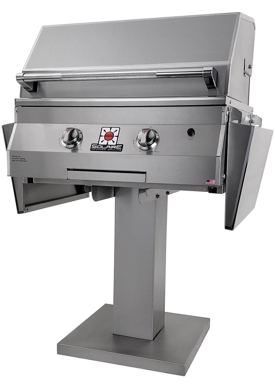 Solaire Post-Mount Gas Grill - 30