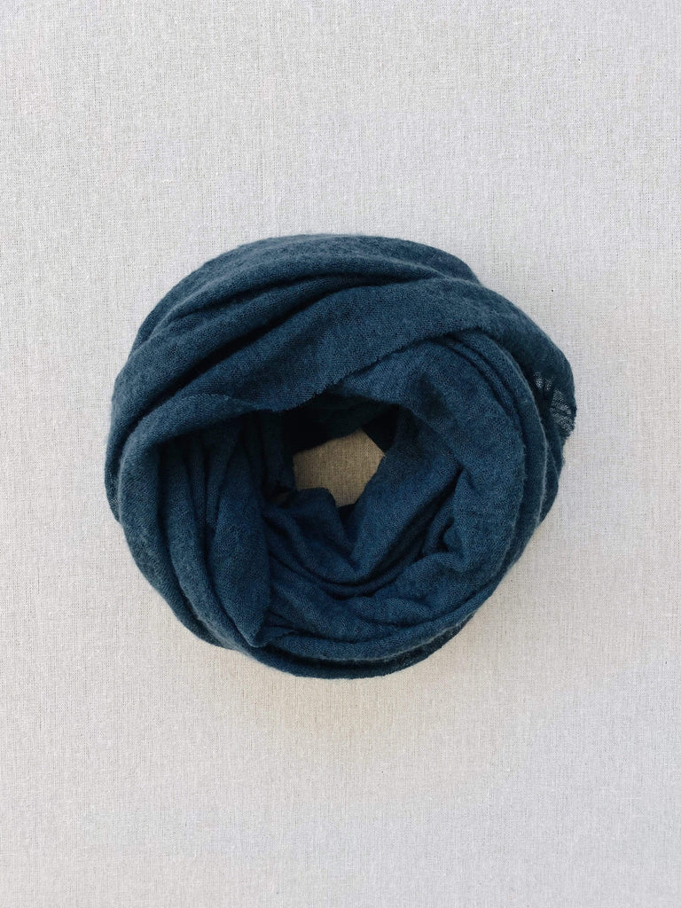 teal cashmere scarf