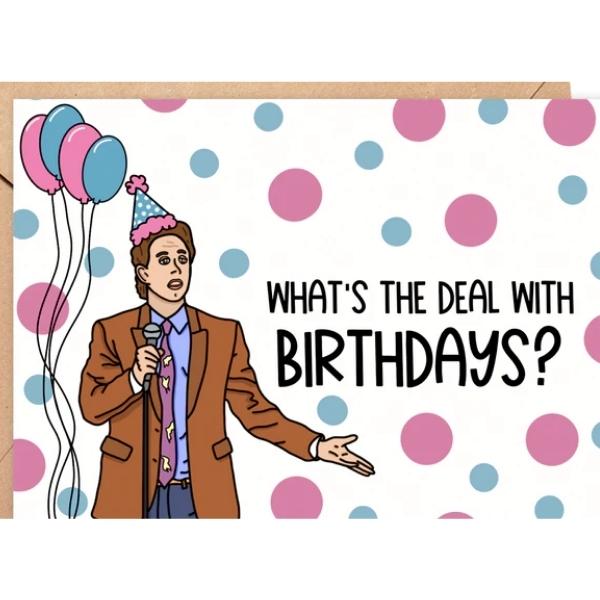 seinfeld birthday card printable