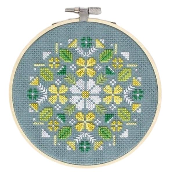 Alpine Flowers Cross Stitch DIY Kit By Diana Watters Handmade at Maker ...