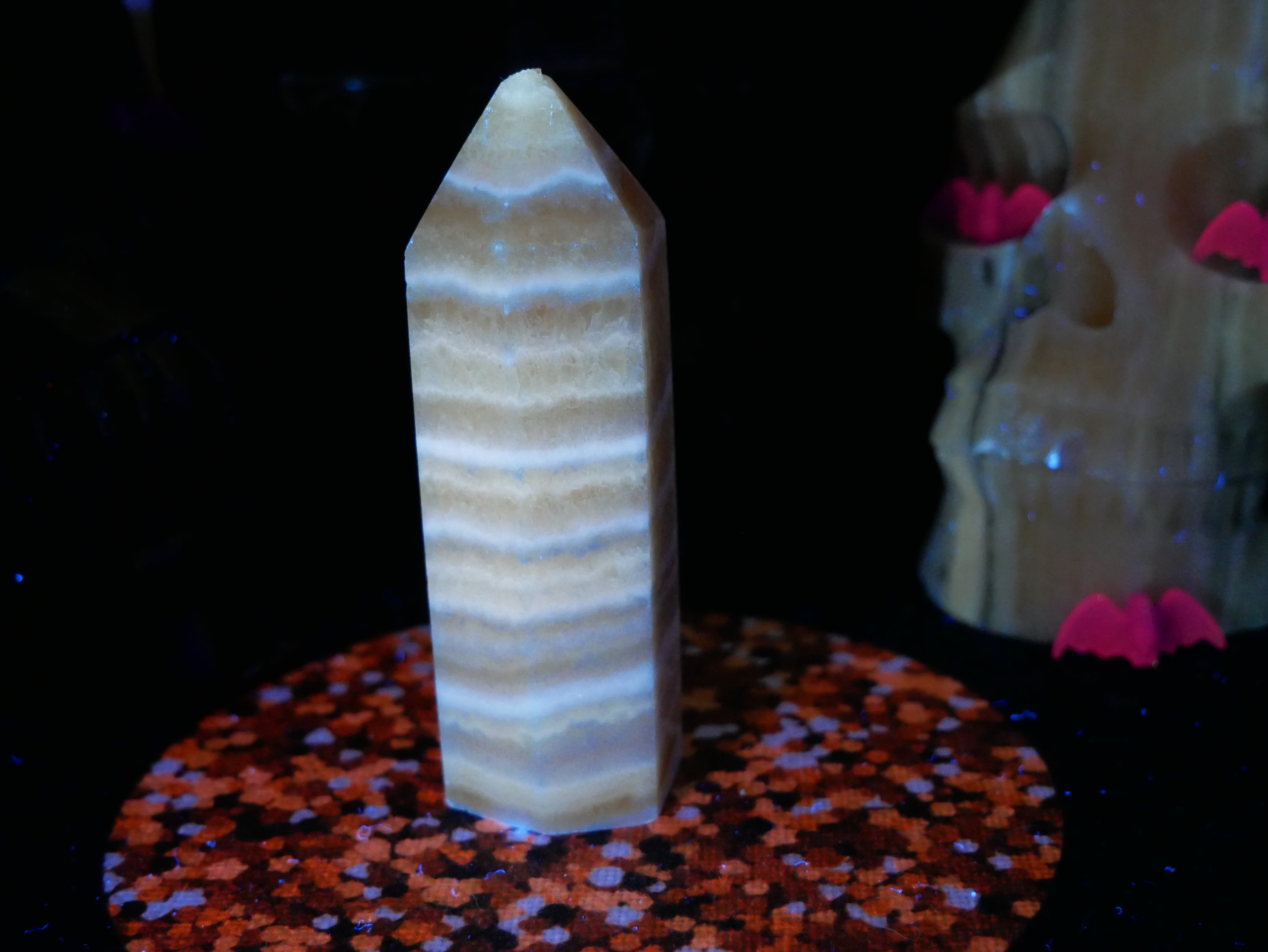 Orange Calcite Tower