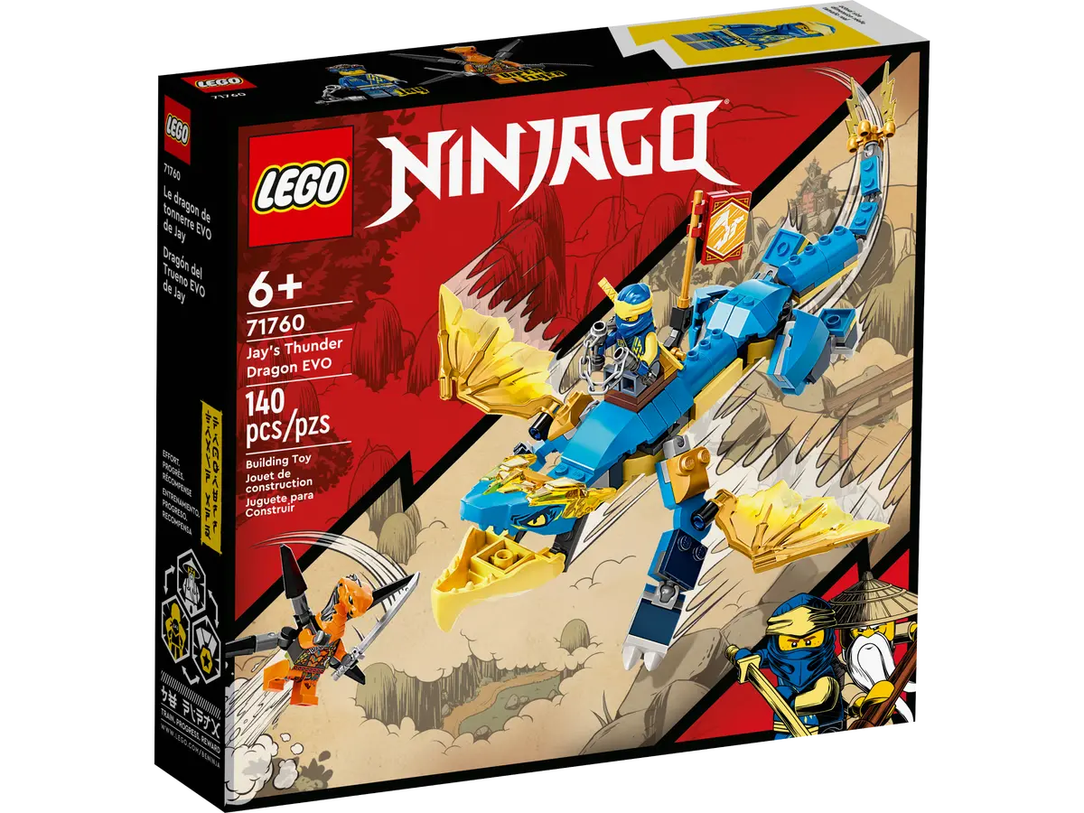 NINJAGO® - Jay's Thunder Dragon EVO 71760 (140 Pieces) (retired product)