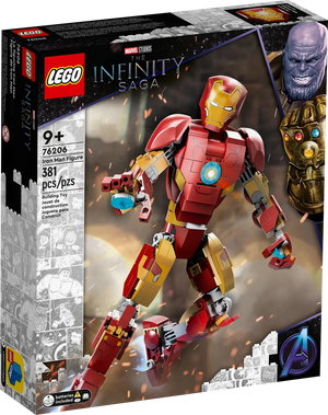 Marvel Super Heroes - Iron Man Figure 76206 (381 Pieces) (retired product) - Phantom Toys