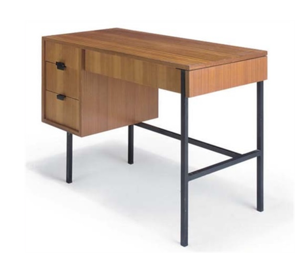 Jacques-Hitier-wooden-desk-with-shelf