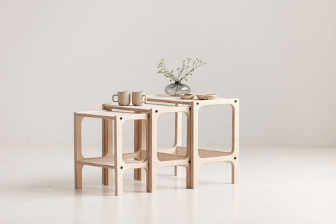 baltic birch plywood nesting table