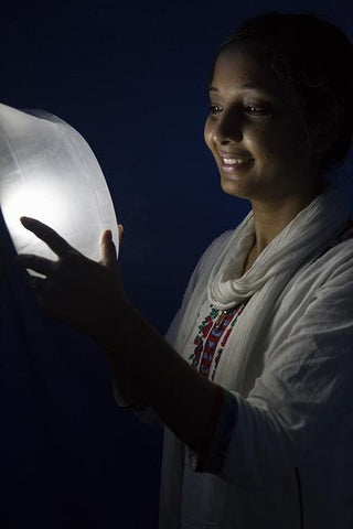 Nepal Woman Light LuminAID