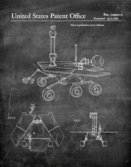 mars rover blueprints