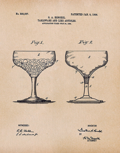 Betty Boop 1932 - Patent Art Print - Parchment — Fresh Prints of CT