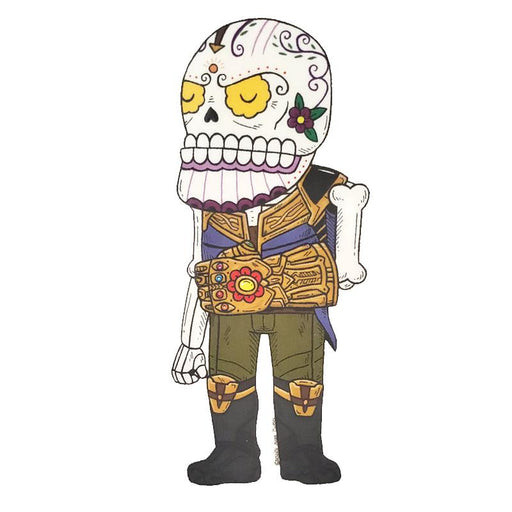 LA Dodgers Championships - Day of The Dead Stickers