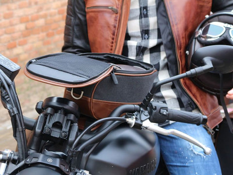 cafe racer tank bag