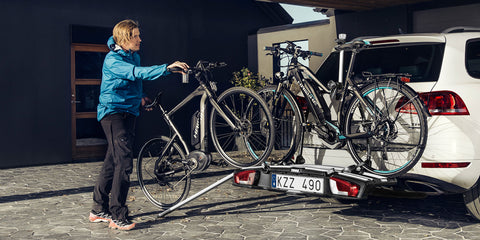 thule bike rack with ramp