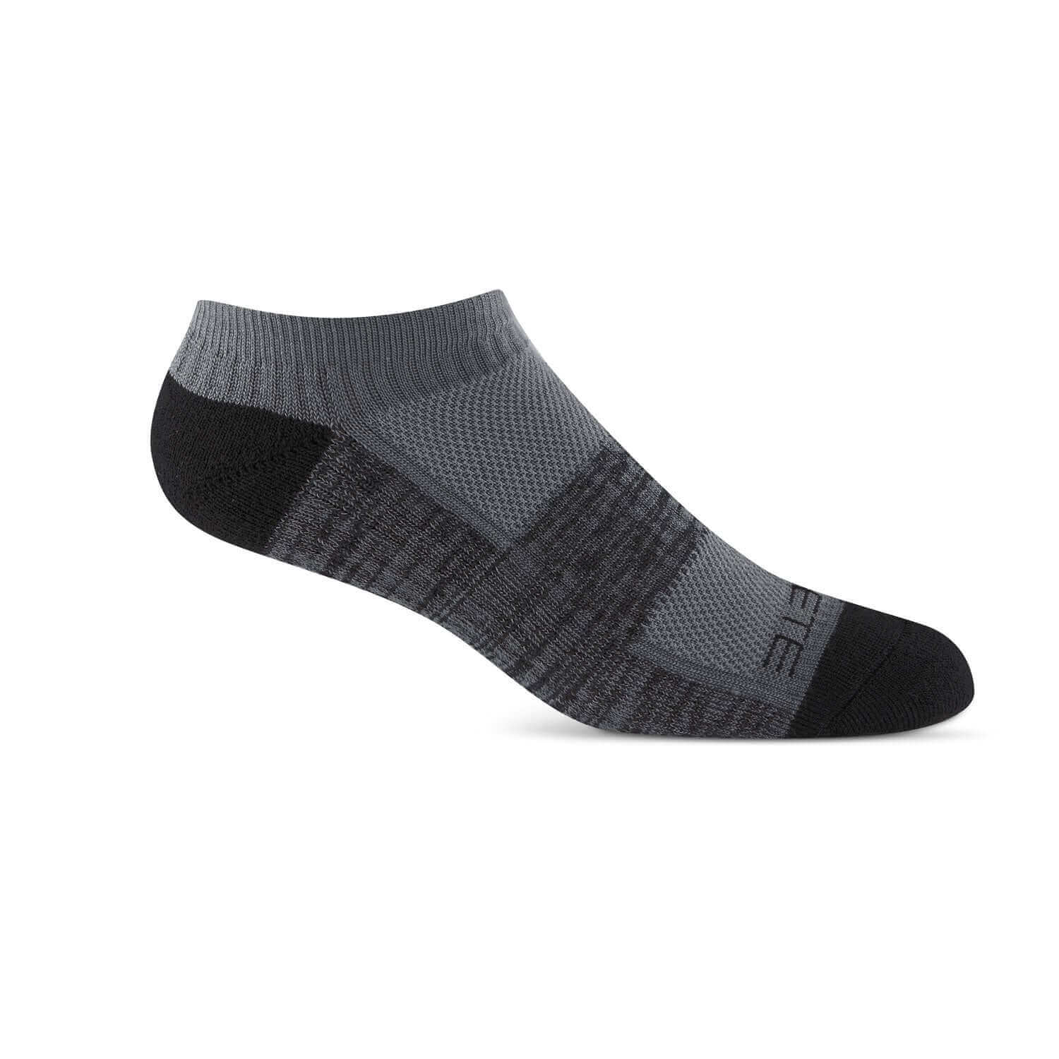 Midweight Low-Cut Sock Cool Gray Black