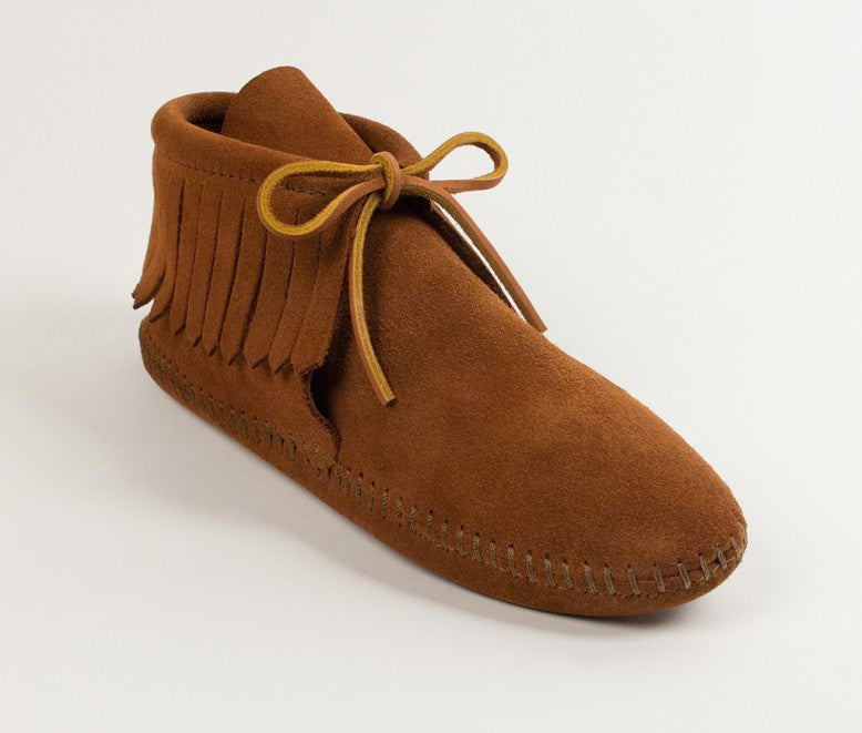 CLASSIC FRINGE SOFTSOLE BOOT BROWN 