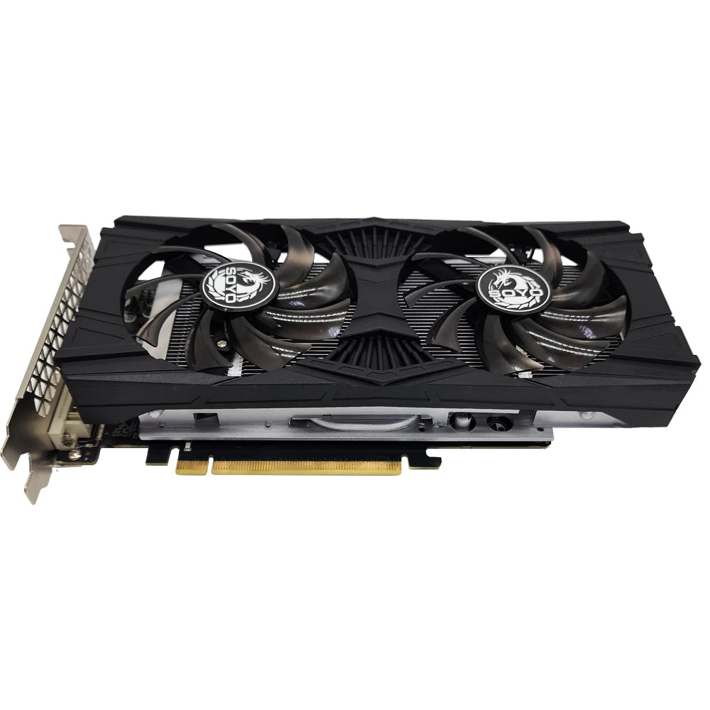 NVIDIA GTX 1660 Ti Soyo Graphic Card 6GB GPU GDDR6 192Bit PCIE3.0 Computer Video Card Support AMD and Intel Desktop CPU