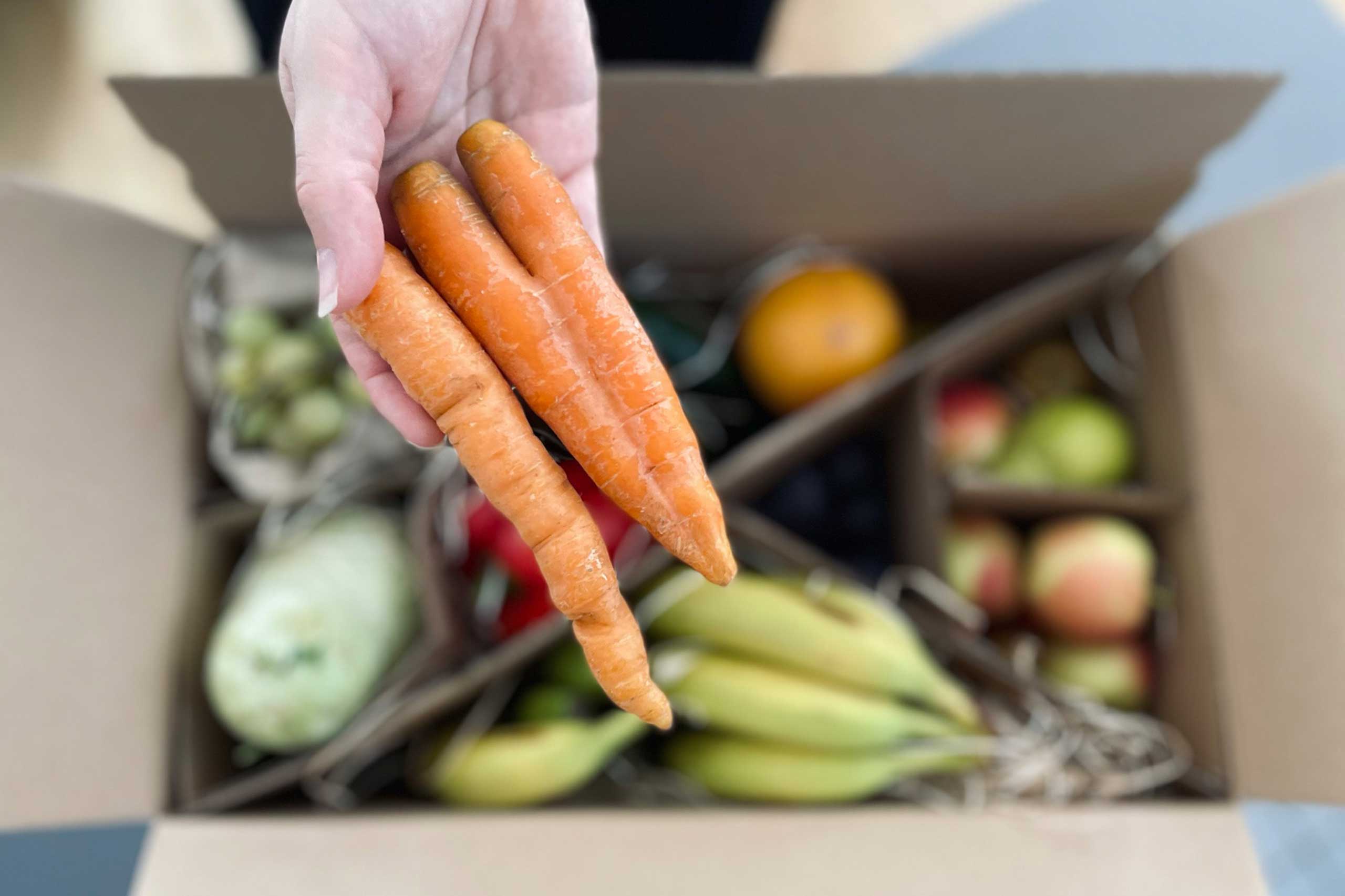 Etepetete box with three-legged carrot, Esbit