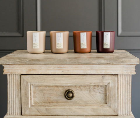 Autumn Collection - luxury vessel candles