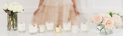 Custom Wedding Candles