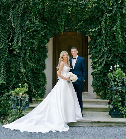 Bride & Groom on Wedding Day