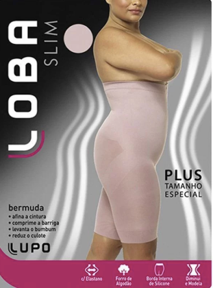 Body Lupo Loba Slim Preto - Compre Agora