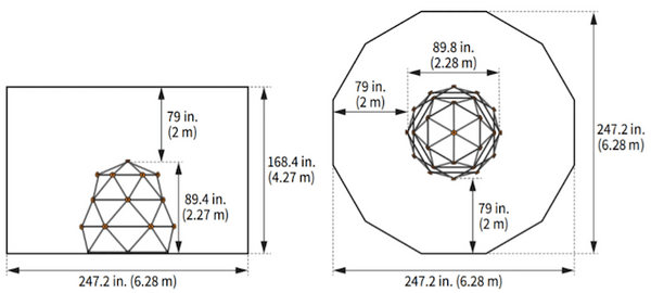 gobaplay Climbing Dome specifications.