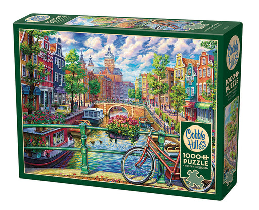 Puzzle 500 pièces Nine street Amsterdam – Pièce rapportée