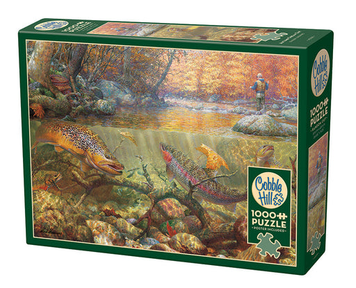 1,000 pc Fishing Jigsaw Puzzle - Assorted by Cobble Hill at Fleet Farm