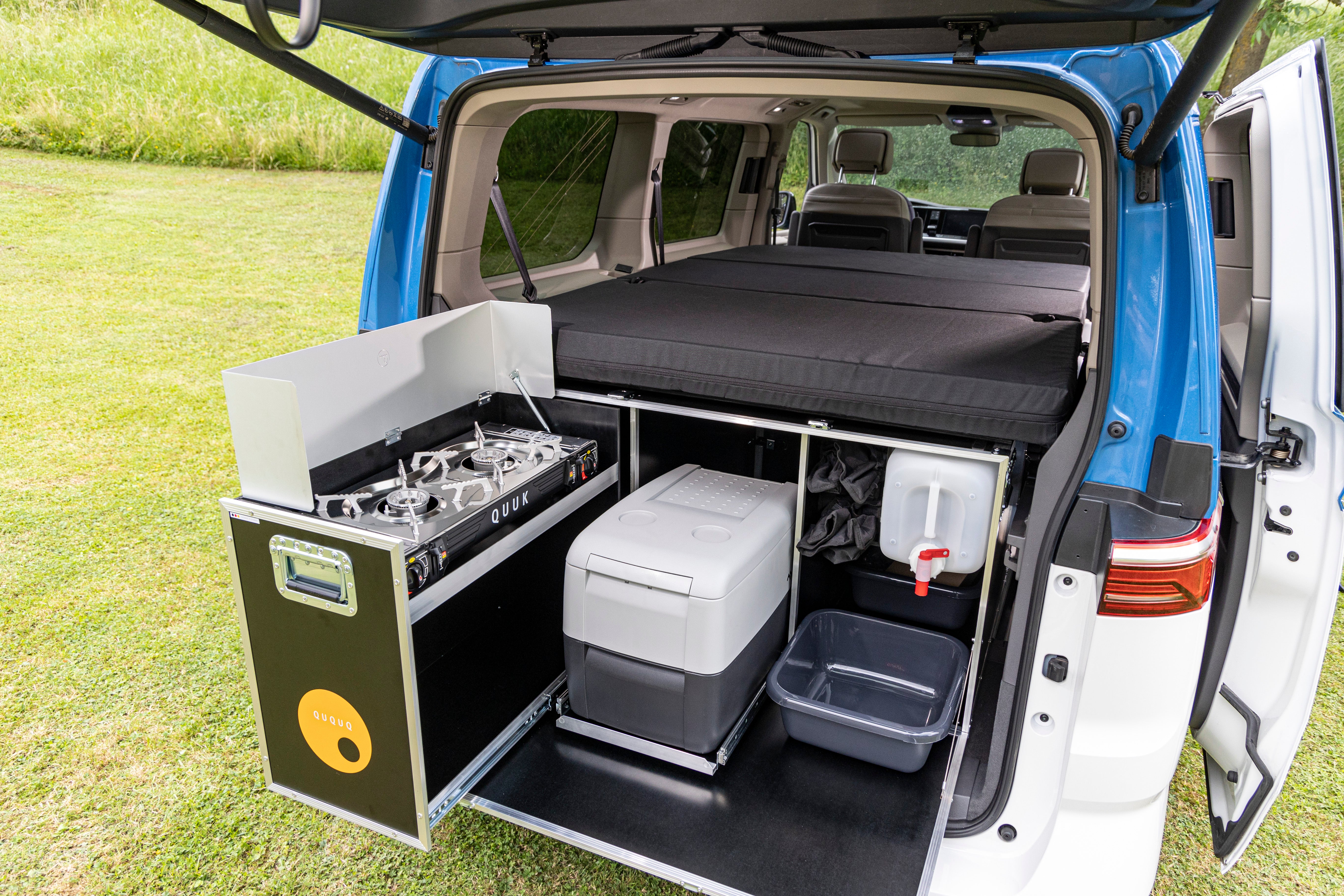 Se QUQUQ BusBox 3 - Campervan modul til VW T7 Multivan hos Offgridconnection