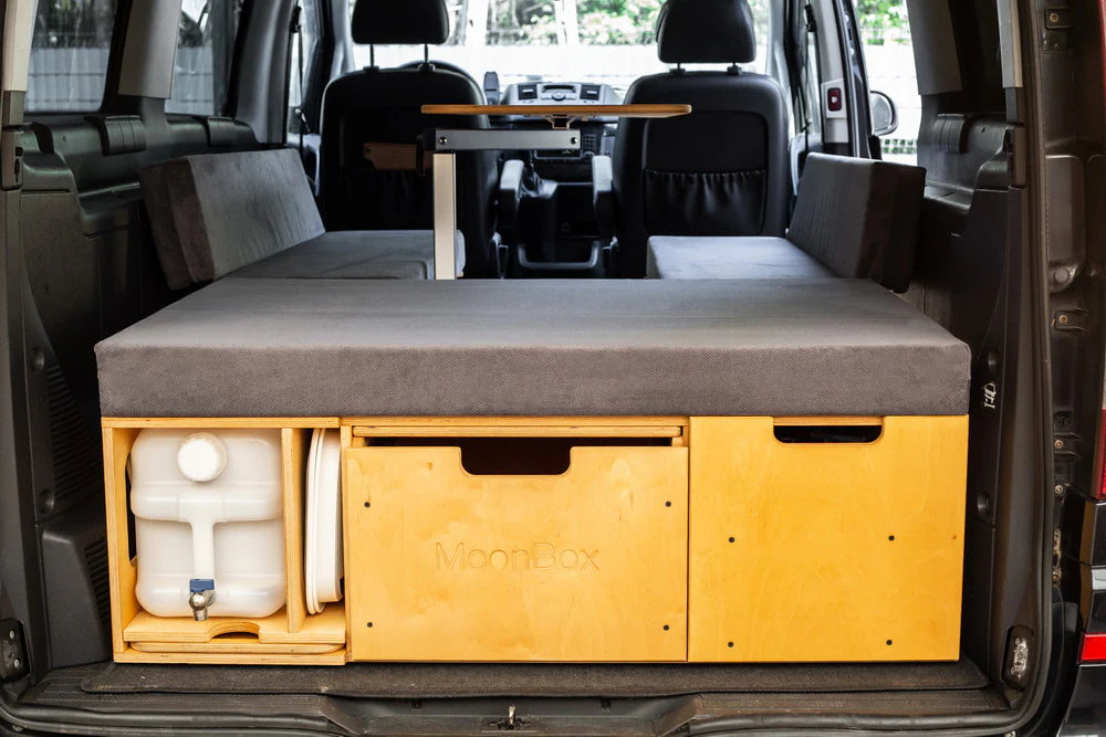 Se Moonbox 124 Modify - Campervan modul til større biler - Naturlig hos Offgridconnection
