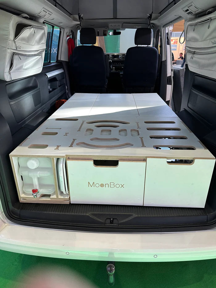 Se MoonBox 119 Modify - Campervan moduler til større biler - Hvid hos Offgridconnection
