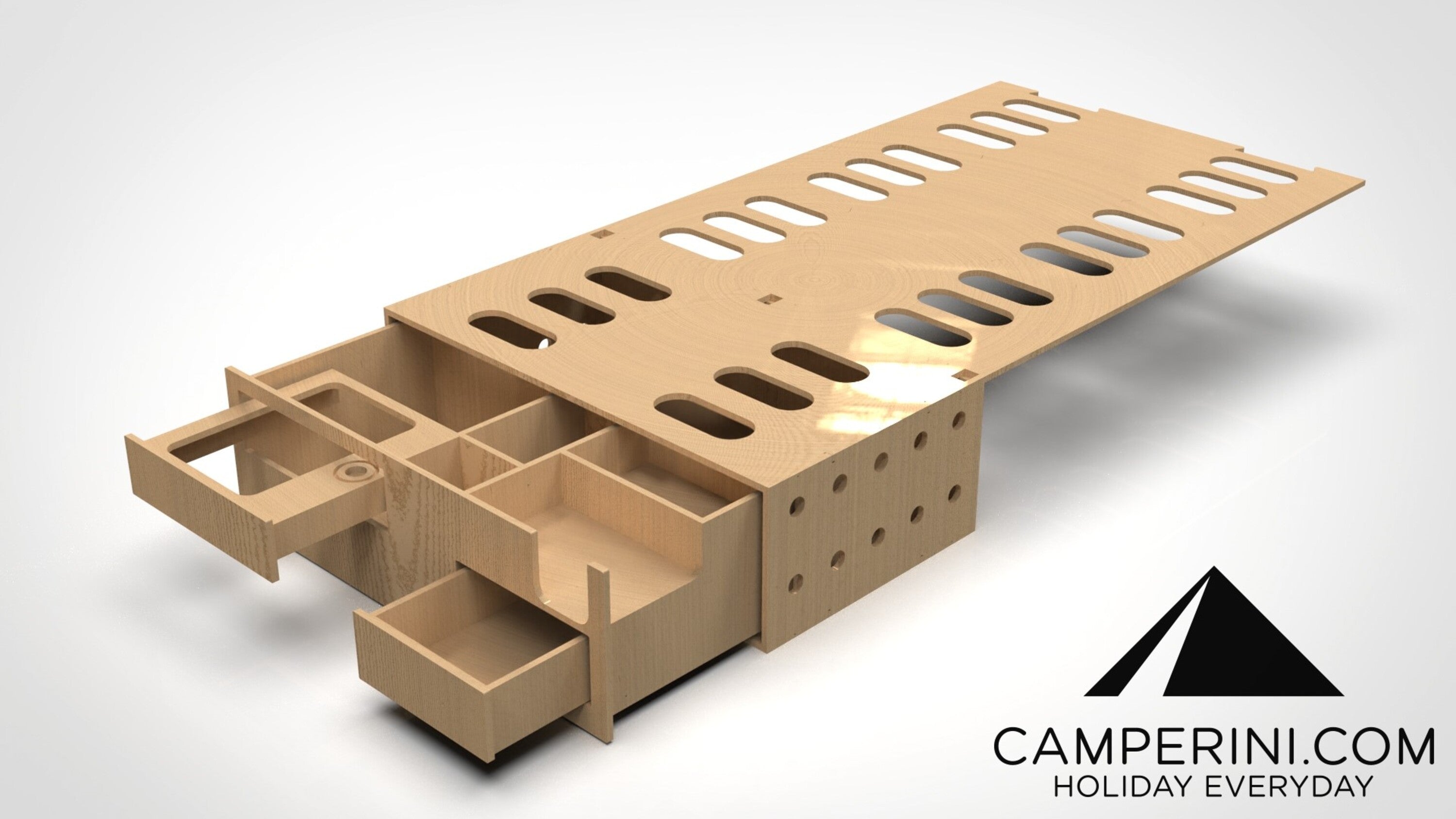 Se Camperini MIDI - Campervan modul til Hverdagsbilen hos Offgridconnection