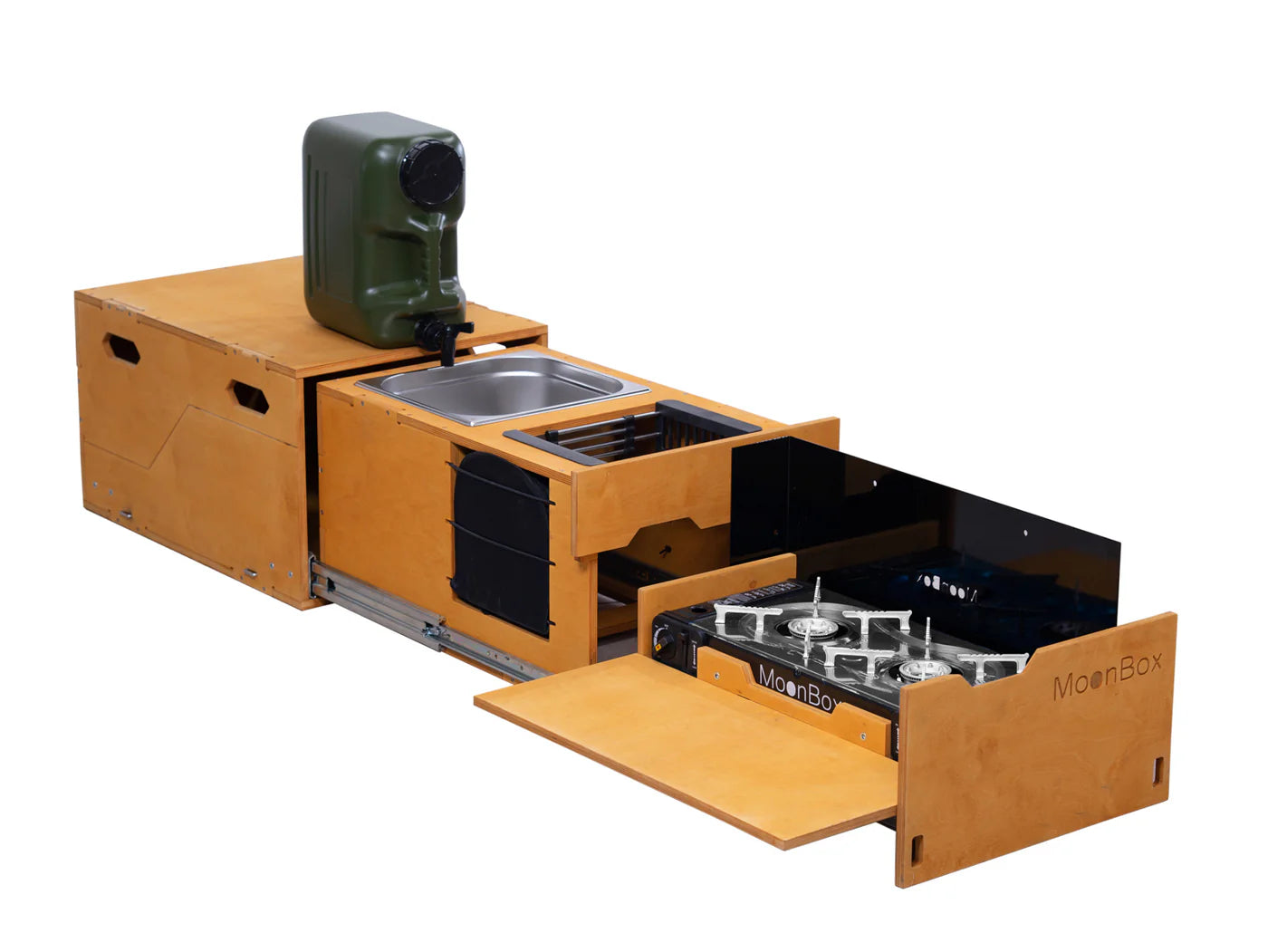 Se MoonBox KitchenBox - Transportabel køkkenboks hos Offgridconnection