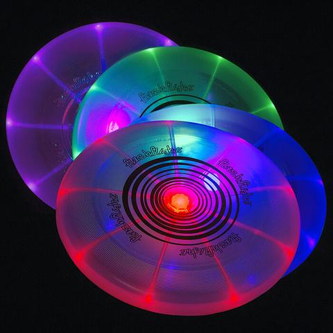 flashlight frisbees