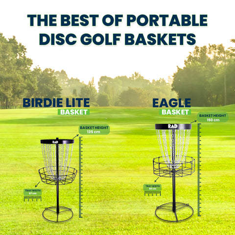 THE BEST OF PORTABLE DISC GOLF BASKETS