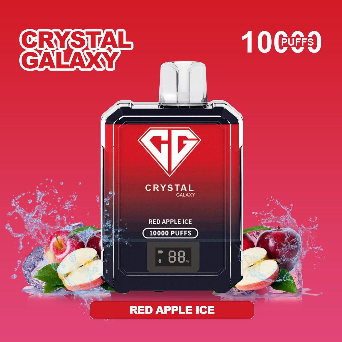 Crystal Galaxy 10000 Puffs Disposable Vape Pod Device #Simbavapes#