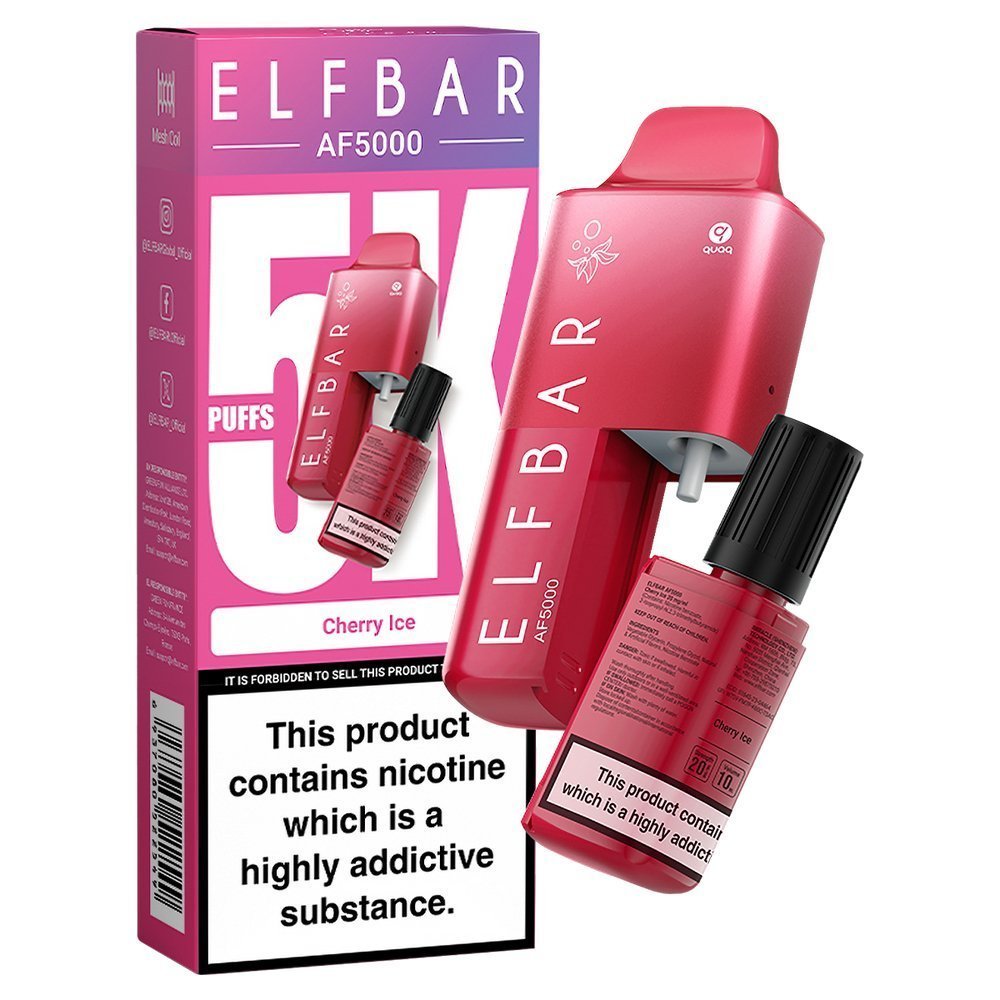 Elfbar AF5000 Puffs Disposable Vape Device - Clouds Vapes