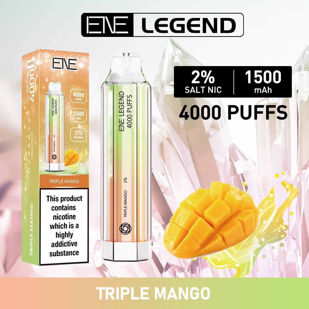 Elux ENE Legend 4000 Puffs Disposable Vape Pen #Simbavapes#