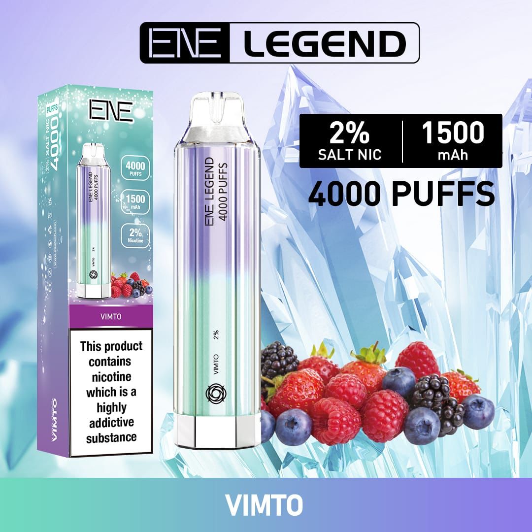 Elux ENE Legend 4000 Puffs Disposable Vape Pen #Simbavapes#