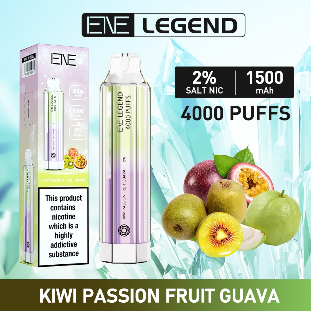 Elux ENE Legend 4000 Puffs Disposable Vape Pen (Pack of 10) #Simbavapes#