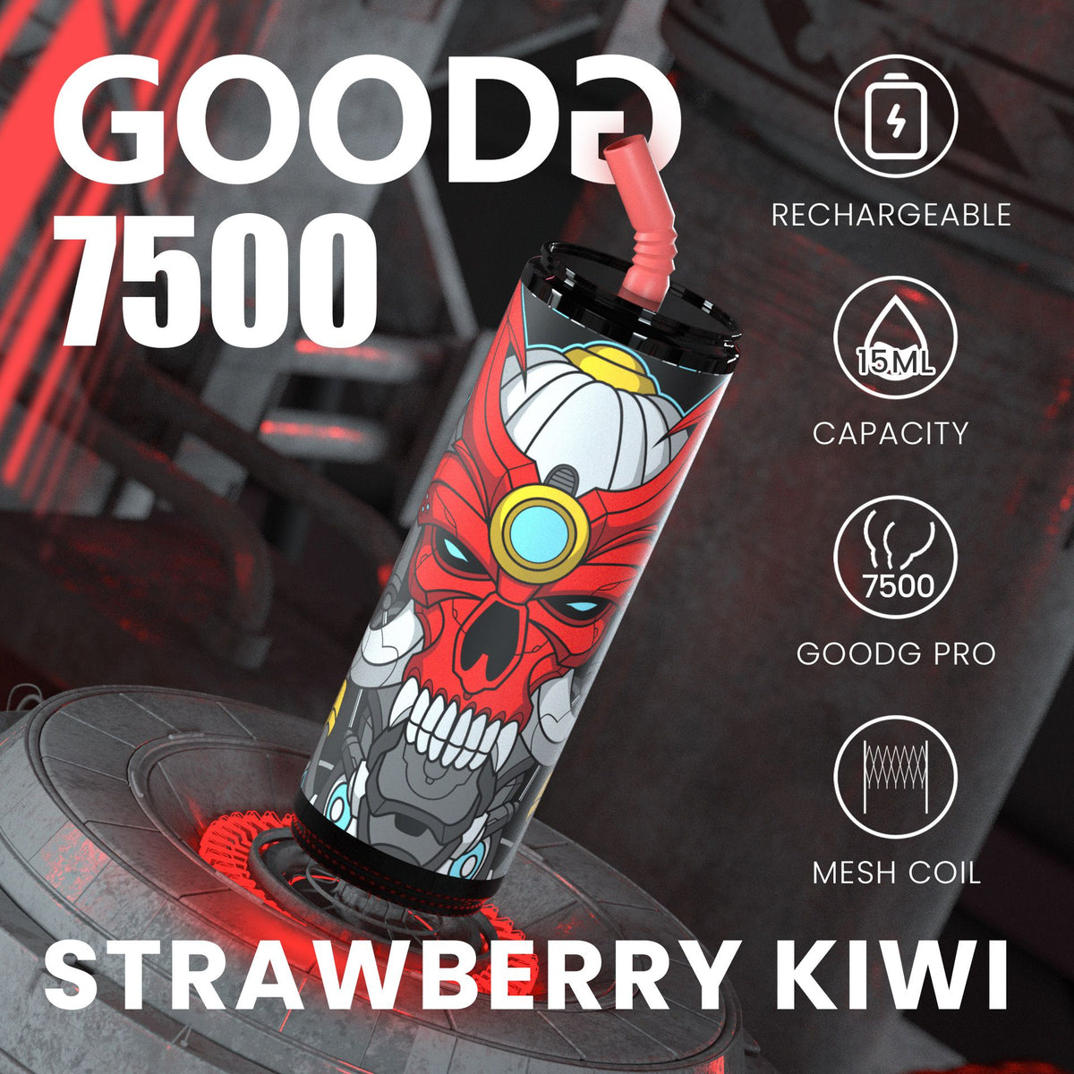 GOODG PRO 7500 Puffs Disposable Vape Pod - Clouds Vapes