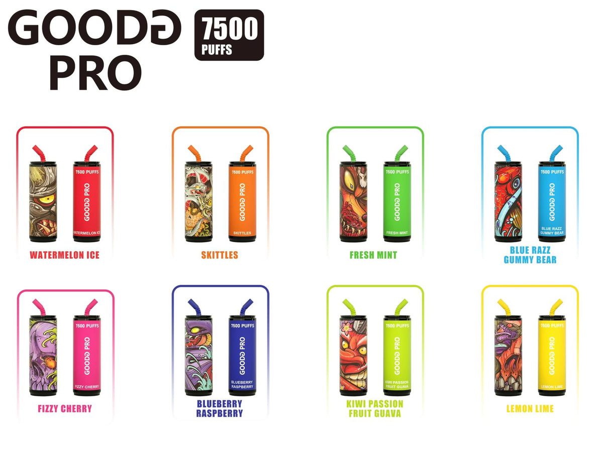 GOODG PRO 7500 Puffs Disposable Vape Pod - Clouds Vapes