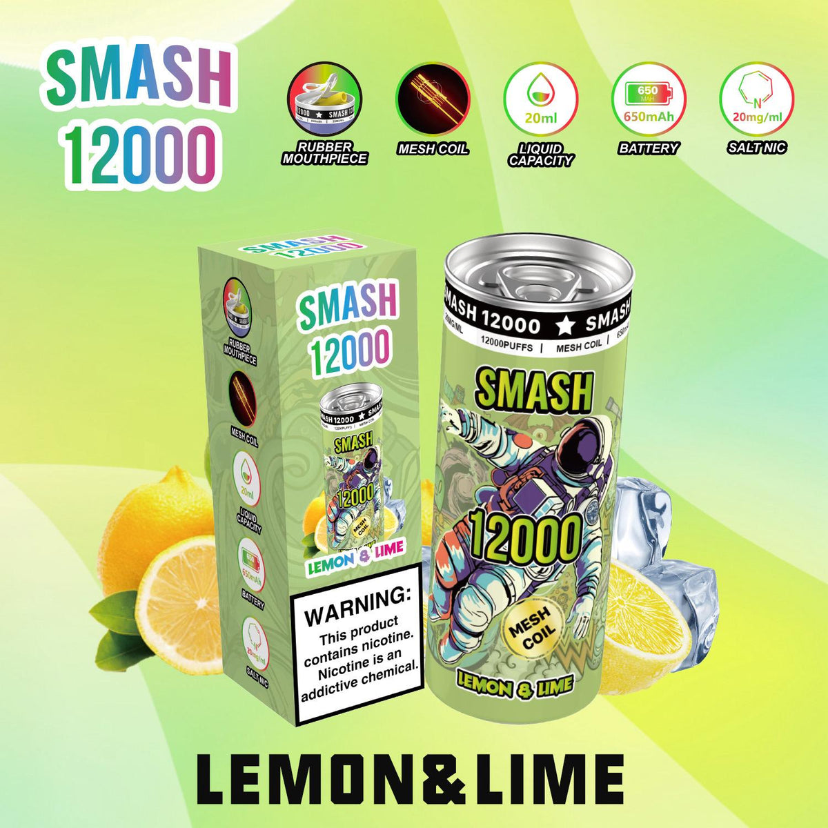 OG SUPER SMASH 12000 PUFFS DISPOSABLE 20MG - Clouds Vapes