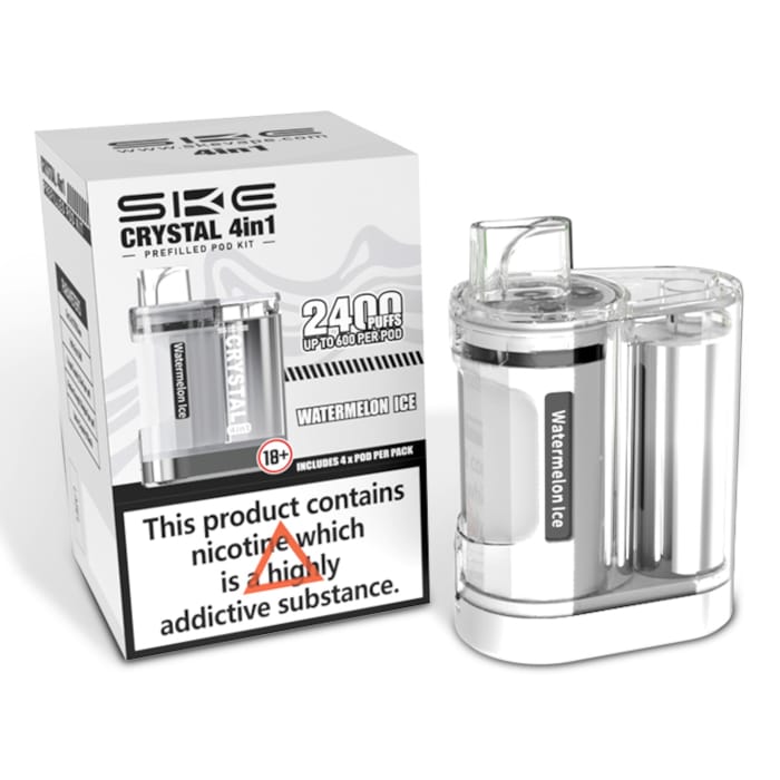 Ske Crystal 2400 Puffs 4 in 1 Disposable Vape Pod Kit - Clouds Vapes