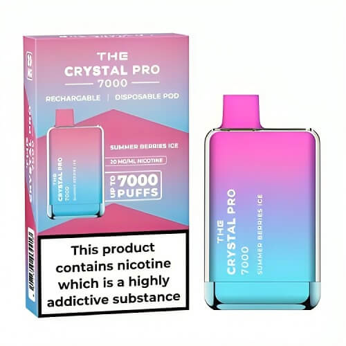 The Crystal Pro Max 7000 Puffs Disposable Vape Puff Pod Kit - Clouds Vapes