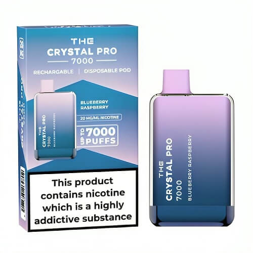 The Crystal Pro Max 7000 Puffs Disposable Vape Puff Pod Kit - Clouds Vapes